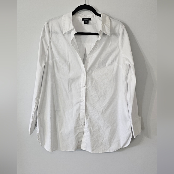 Jones New York White button-down shirt size L - Picture 1 of 6